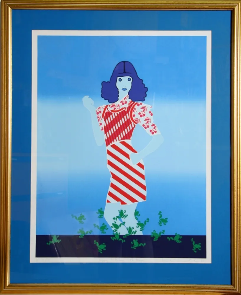 Serigrafia Kogelnik - Happy Birthday Little Frogs