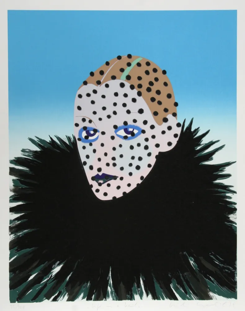 Serigrafia Kogelnik - Life is a Veil