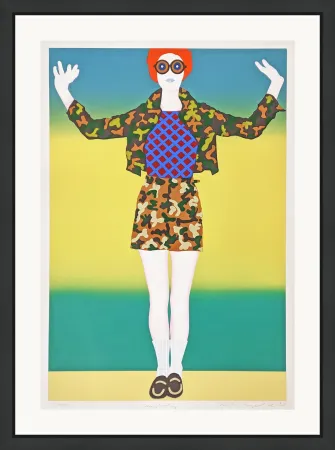 Serigrafia Kogelnik - WAR BABY