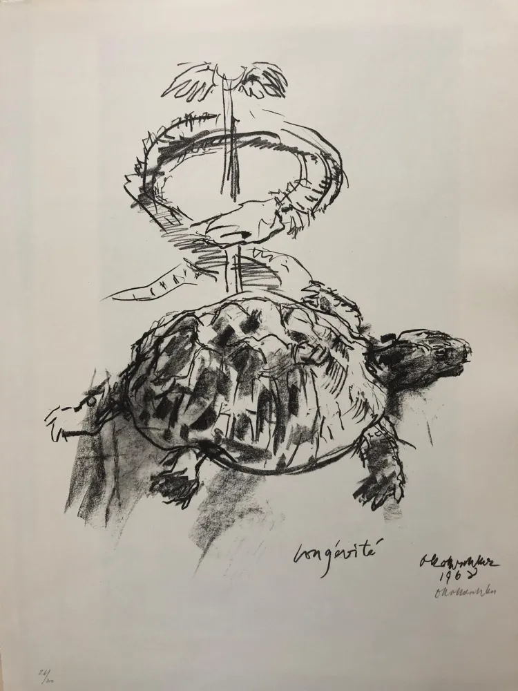 Litografia Kokoschka - Longévité