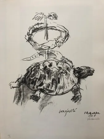 Litografia Kokoschka - Longévité