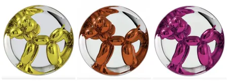 Multiplo Koons - Ballon Dogs - set of 3