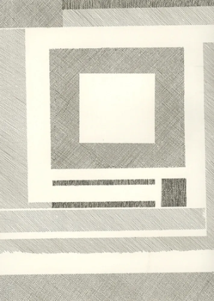 Incisione Korompay - Dieci situazioni iconogrammiche vibrotesturate