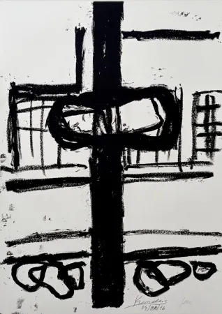 Serigrafia Kounellis - Opera in ricordo di Mauro Rostagno