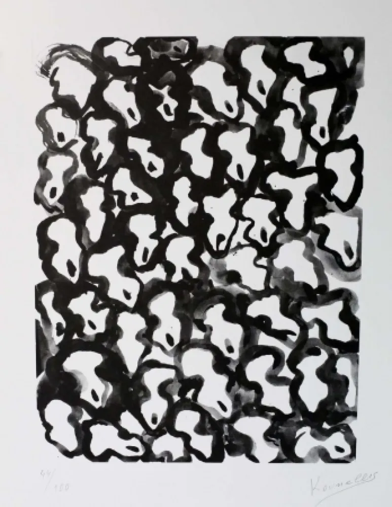 Litografia Kounellis - Untitled