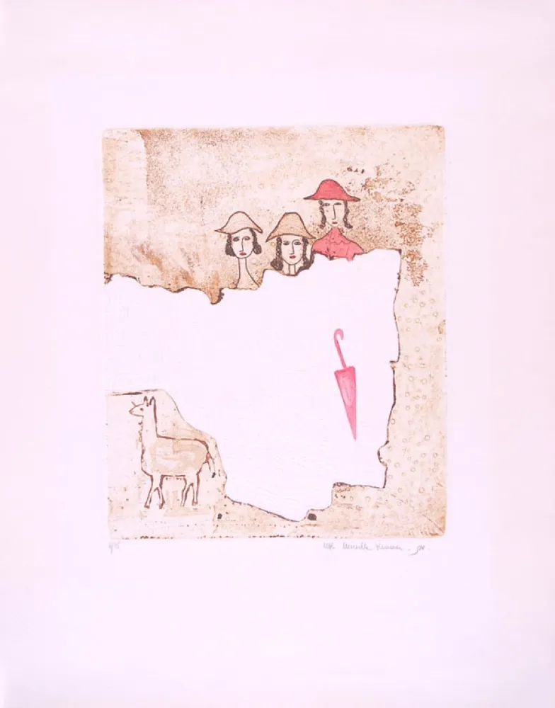 Acquaforte E Acquatinta Kramer - Rain Storm