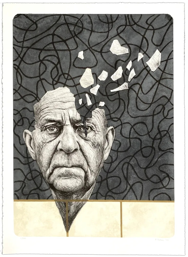 Litografia Kristensen - Sans titre 3