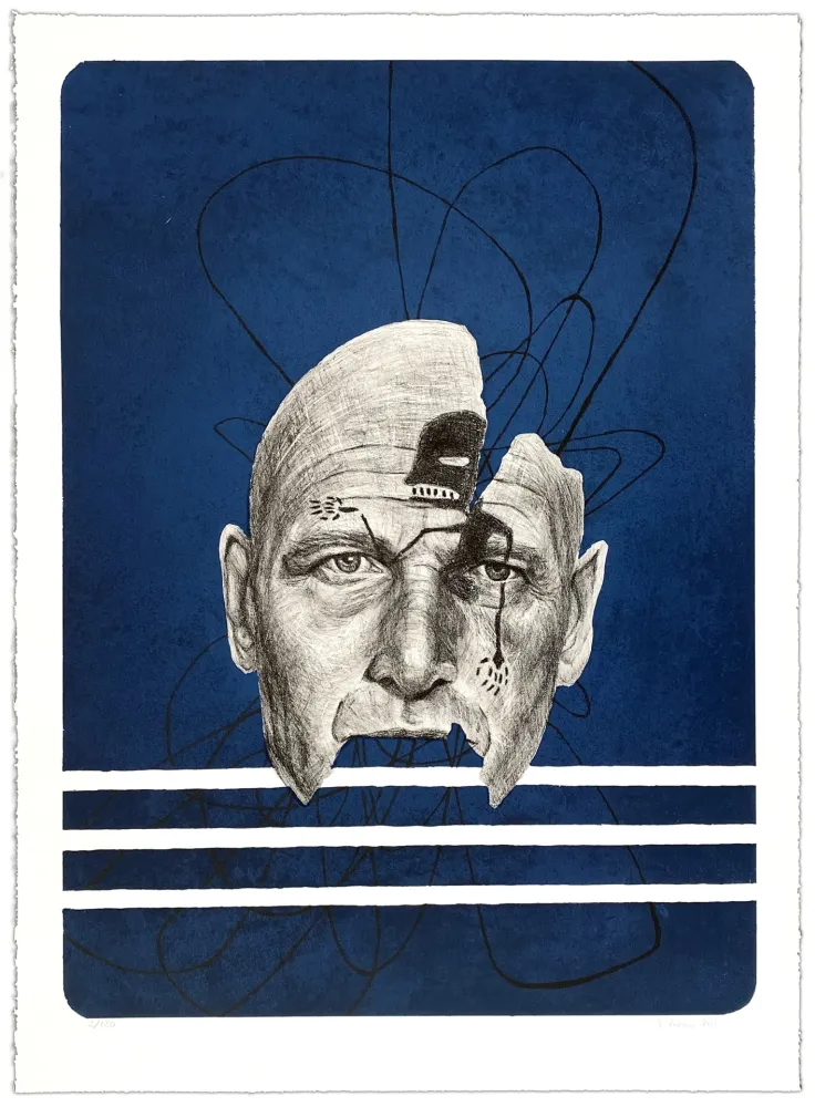 Litografia Kristensen - Sans titre 4