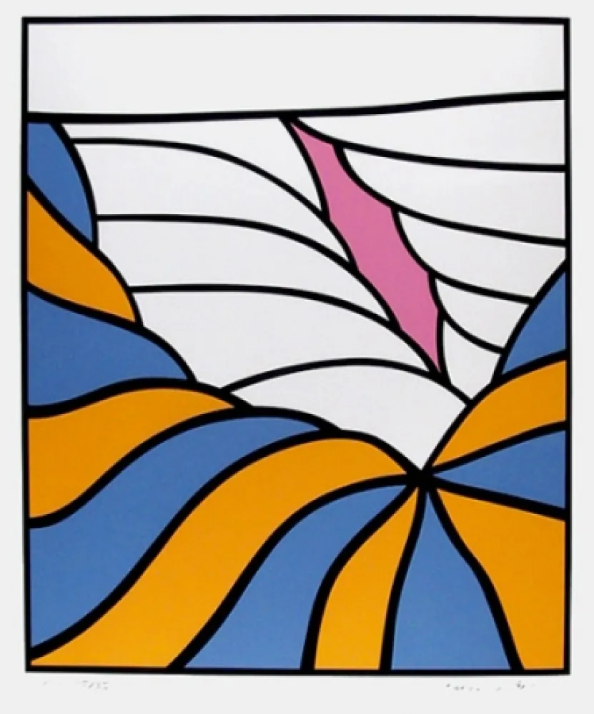 Serigrafia Krushenick - Big Sky