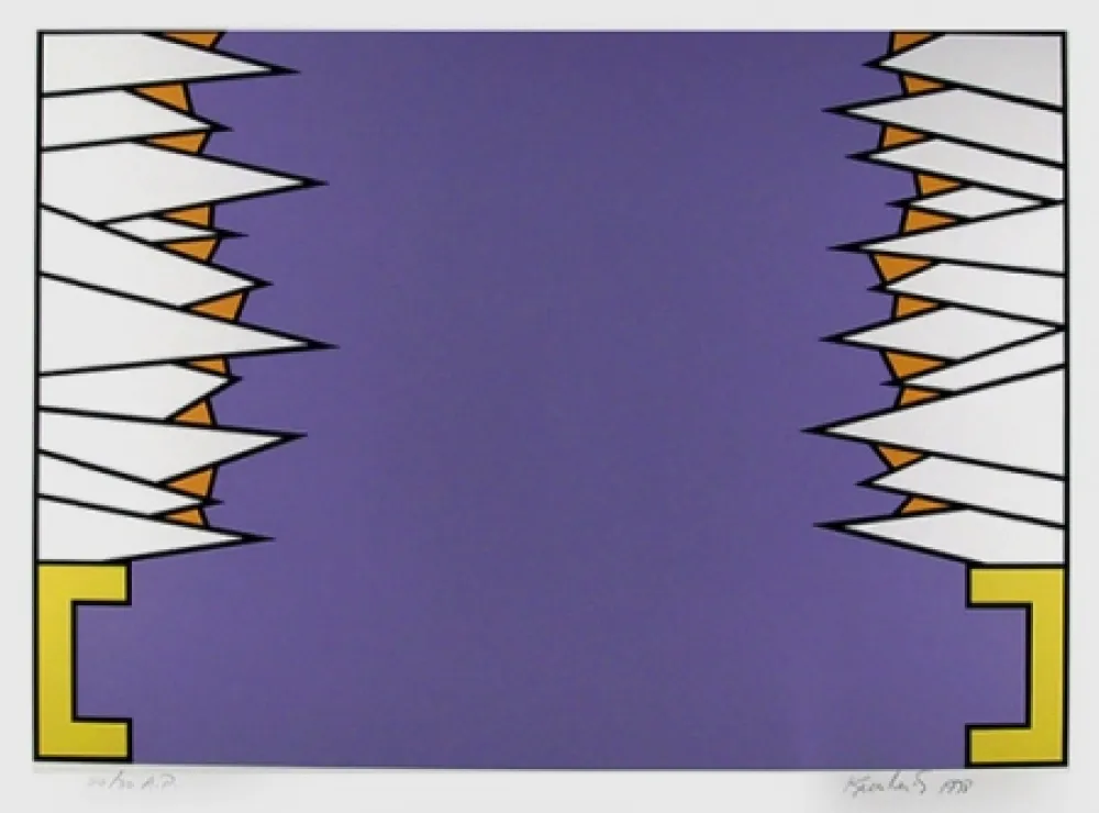 Serigrafia Krushenick - Over the Rainbow