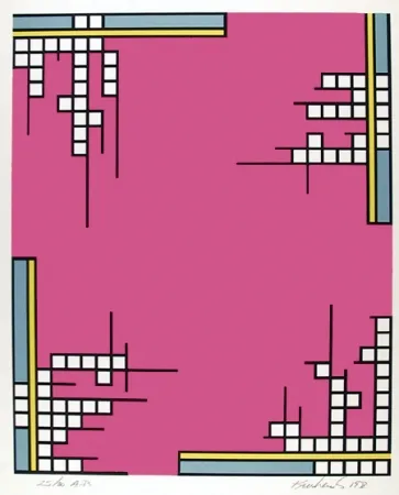 Serigrafia Krushenick - Over the Top