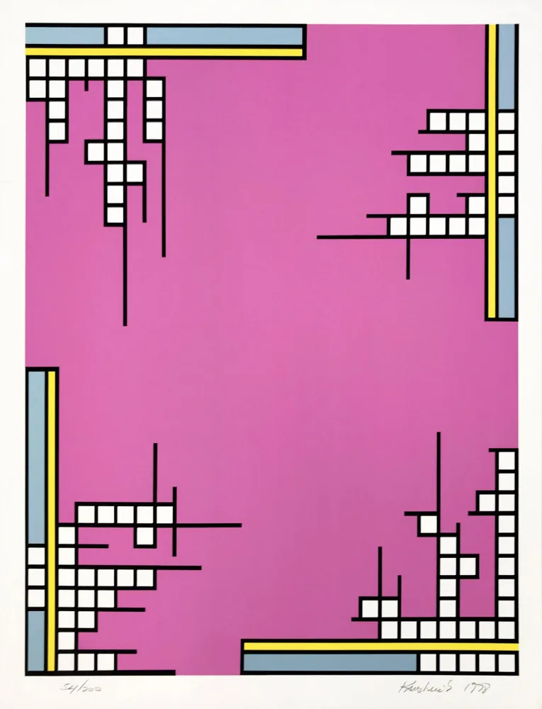 Serigrafia Krushenick - OVER THE TOP