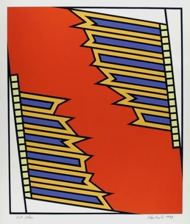 Serigrafia Krushenick - Silver Liner