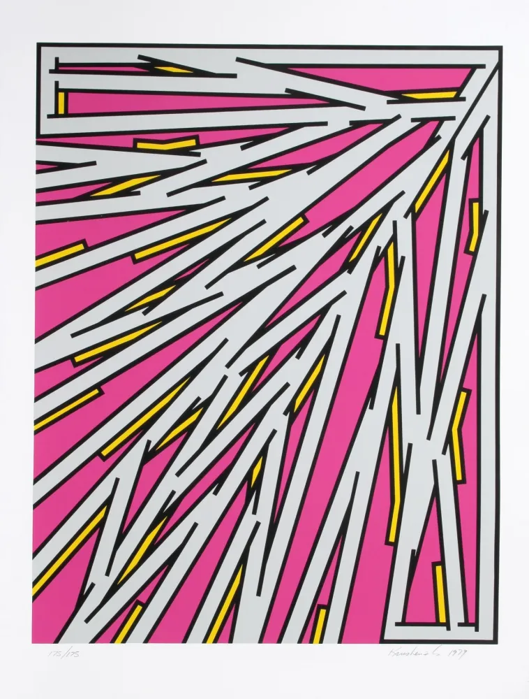 Serigrafia Krushenick - Small Pink