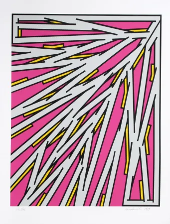 Serigrafia Krushenick - Small Pink