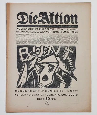 Incisione Su Legno Kubicki - BUNT (Revolt)