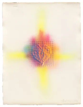 Incisione Kudo - Fossil in Hiroshima