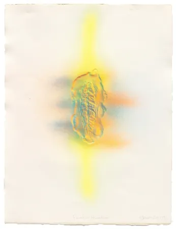 Incisione Kudo - Fossil in Hiroshima