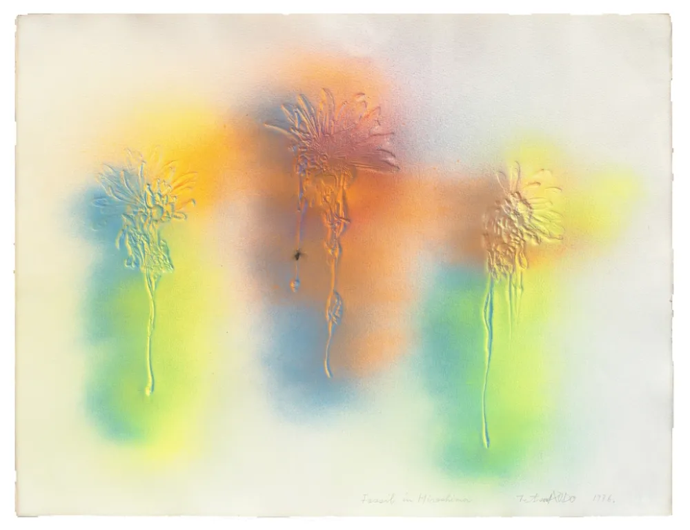 Incisione Kudo - Fossil in Hiroshima