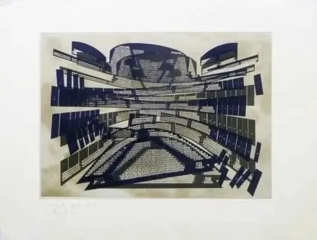 Acquaforte Kuitca - Sin titulo