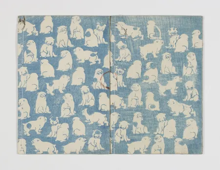 Incisione Su Legno Kunisada - Ichimei hakkenden inu no sôshi (The eight dog chronicles)