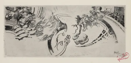 Incisione Kupka - Abstract Composition