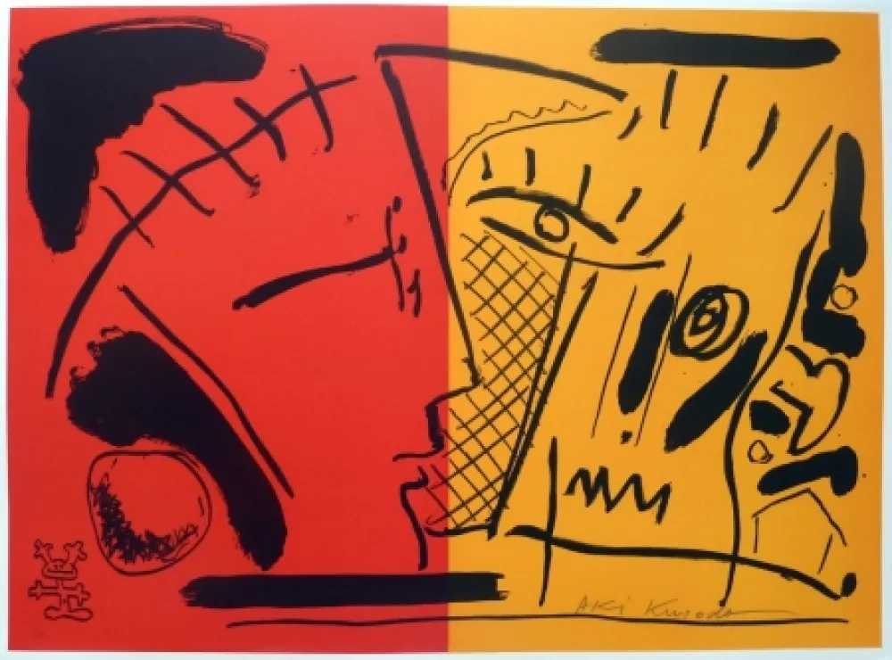 Litografia Kuroda - Cosmovisage I