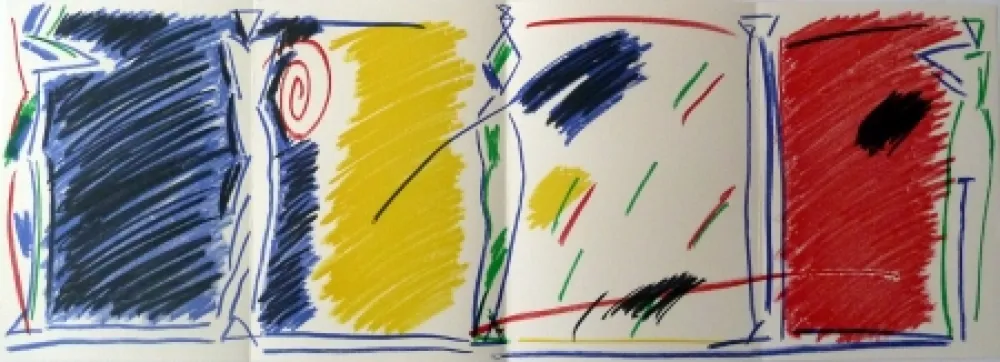 Litografia Kuroda - East/West Pentures i diuixos