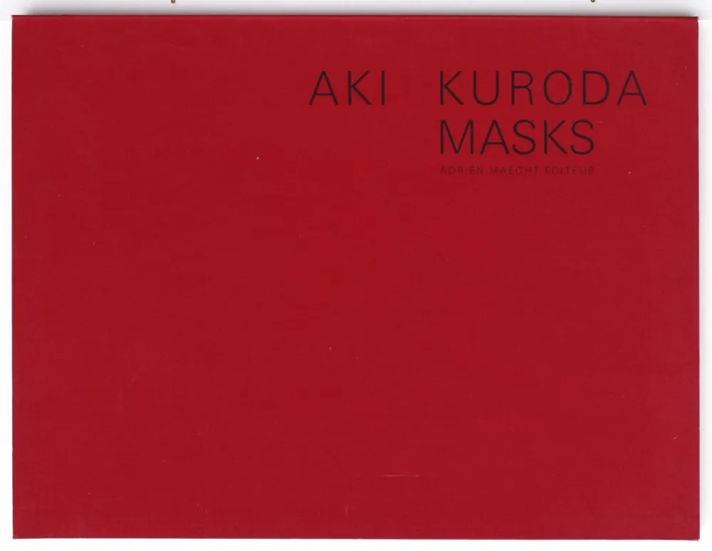 Linoincisione Kuroda - Masks