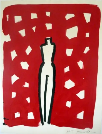 Litografia Kuroda - Sans Titre