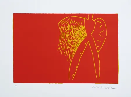 Linoincisione Kuroda - Sud I