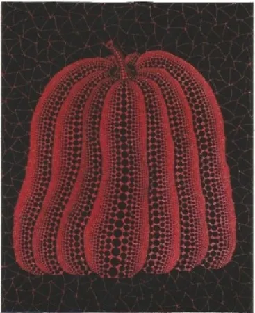 Serigrafia Kusama - A pumpkin