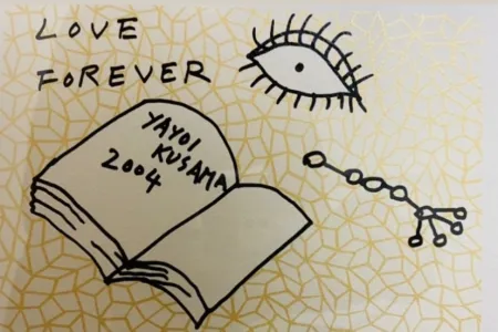 Serigrafia Kusama - Book to Read at Night A