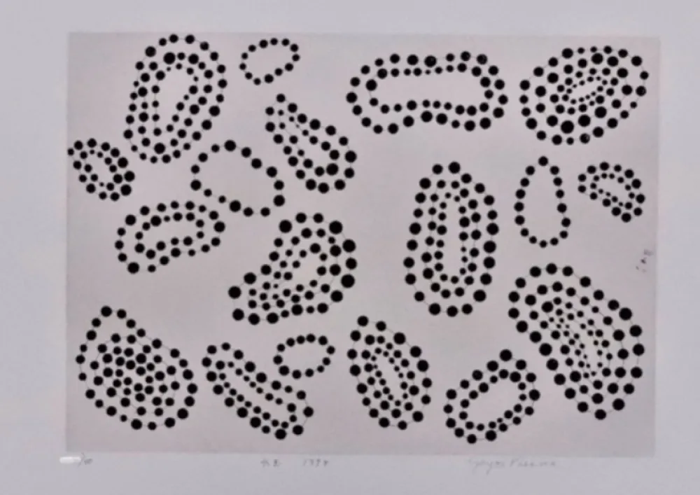 Incisione Kusama - Polka dots