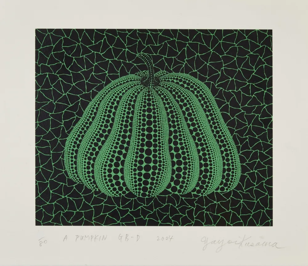 Serigrafia Kusama - Pumpkin GB-D
