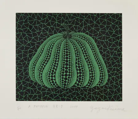 Serigrafia Kusama - Pumpkin GB-D
