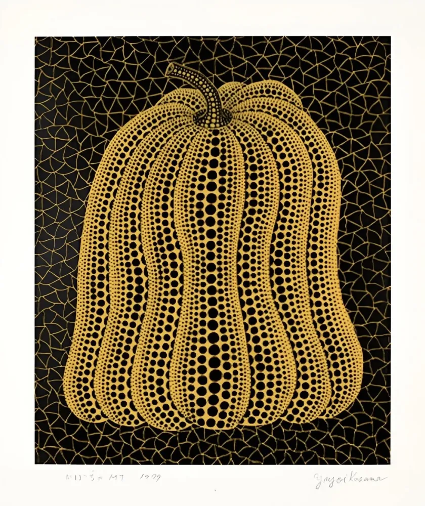Serigrafia Kusama - Pumpkin MT