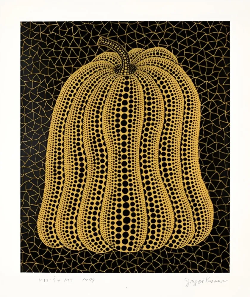 Serigrafia Kusama - Pumpkin MT