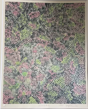Serigrafia Kusama - The Flowering Shinano Road