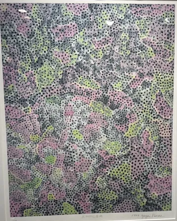 Serigrafia Kusama - The flowringsilk road