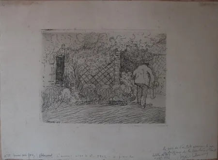 Acquaforte Laboureur - L'Arrosoir