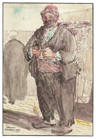 Non Tecnico Laboureur - Le portefaix à Stamboul (Porter, Istanbul)