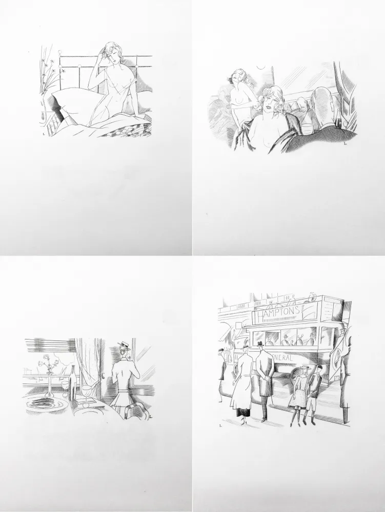 Libro Illustrato Laboureur - Paul-Jean Toulet: LES CONTRERIMES.