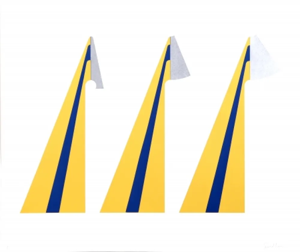 Serigrafia Laing - Triple from 11 Pop Artists Vol. III