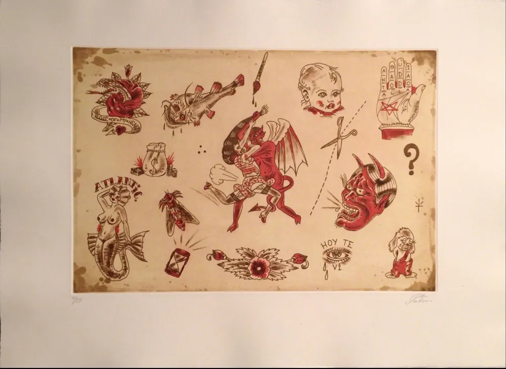 Incisione Lakra (Dr.) - Untitled, #10