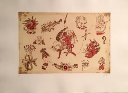 Incisione Lakra (Dr.) - Untitled, #10