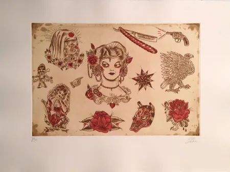 Incisione Lakra (Dr.) - Untitled, #5