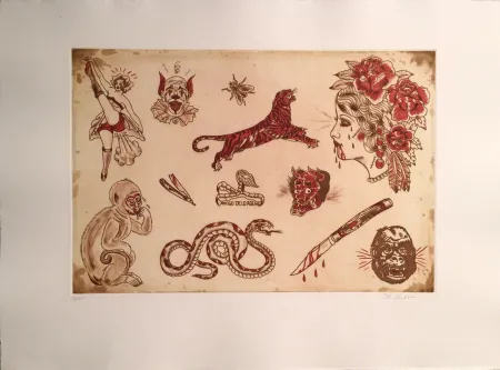 Incisione Lakra (Dr.) - Untitled, #7