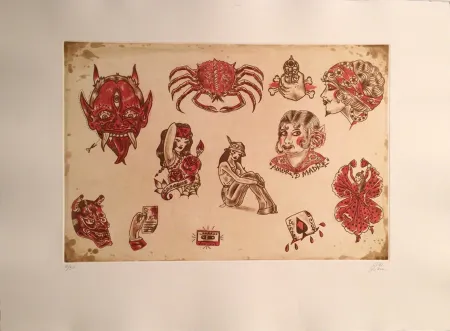 Incisione Lakra (Dr.) - Untitled, #8