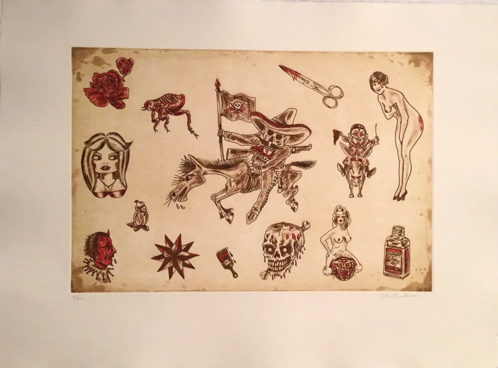 Incisione Lakra (Dr.) - Untitled, #9